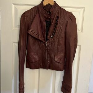 Leather jacket
